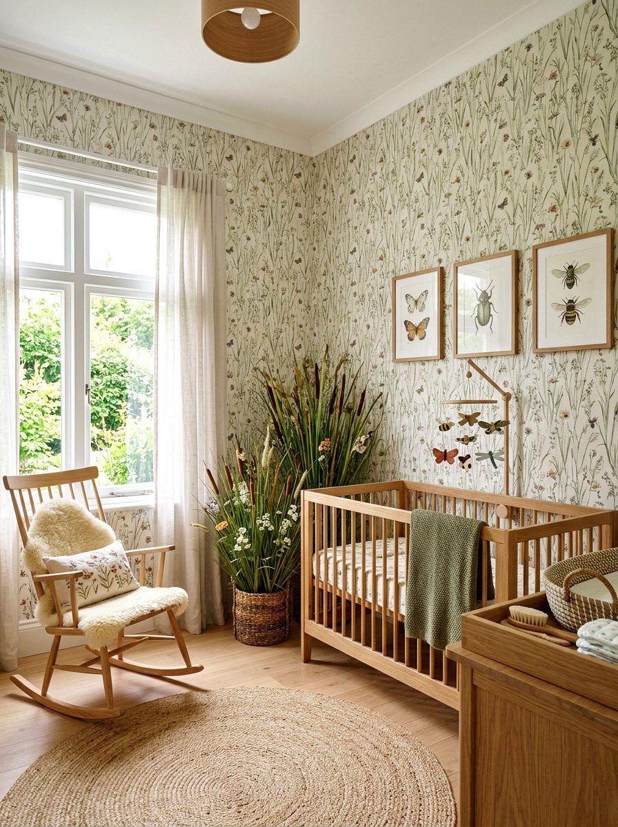 Meadow Theme Nursery - 25 Spring Baby Room Decor Ideas