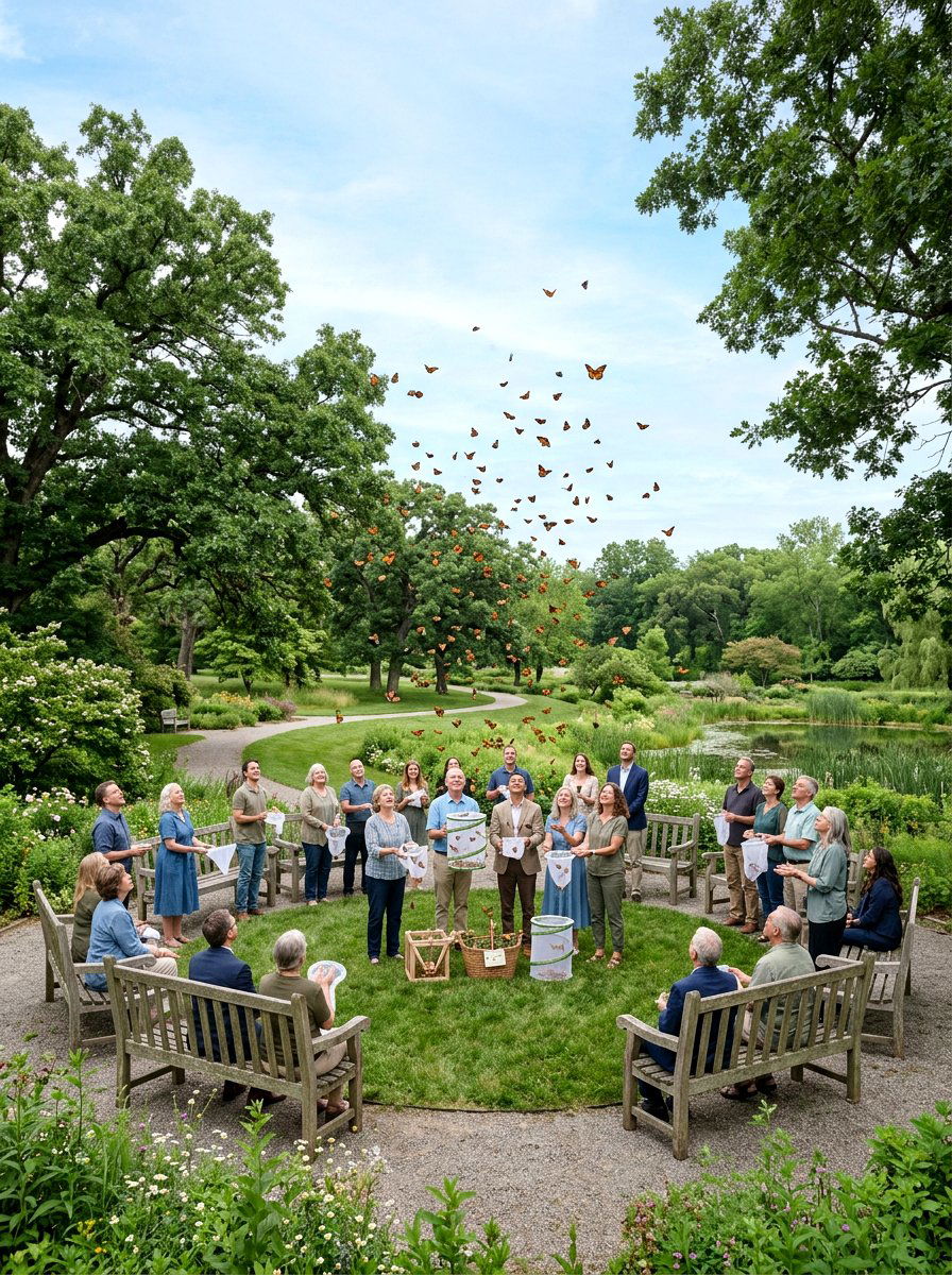 Memorial butterfly release - 25 Spring Butterfly Release Ideas