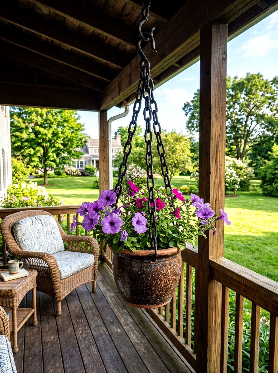 Metal Chain Plant Hanger - 25 Spring Plant Hanger Ideas