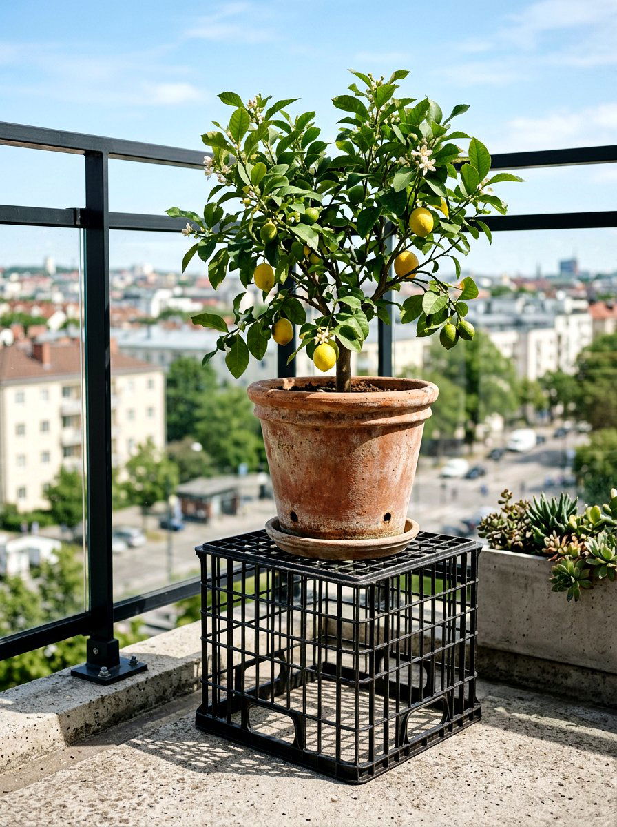 Metal Milk Crate - 25 Spring Repurposed Decor Ideas