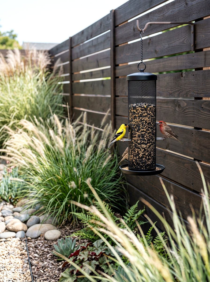 Metal bird feeder - 25 Spring Bird Feeder Decor Ideas