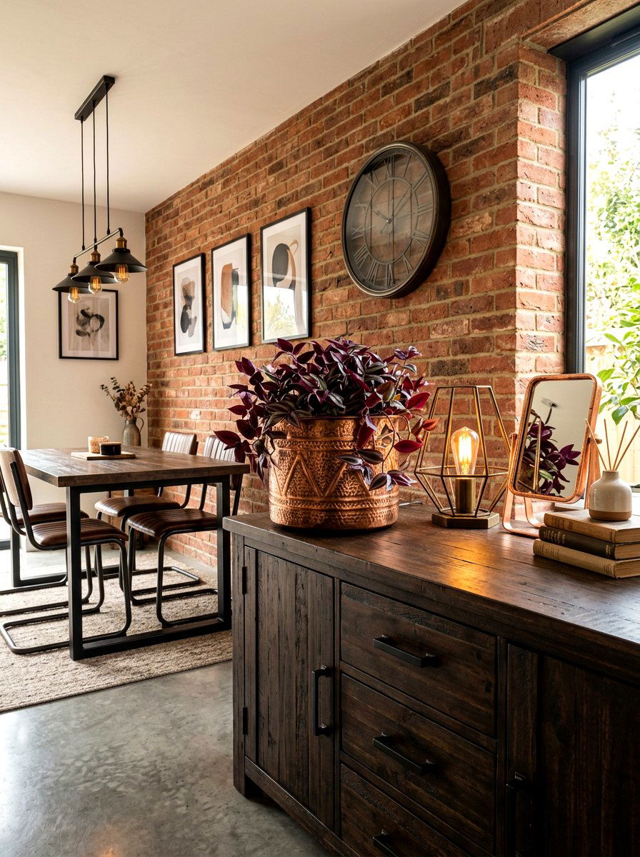 Metallic Copper Flower Pot - 25 Spring Painted Pot Ideas