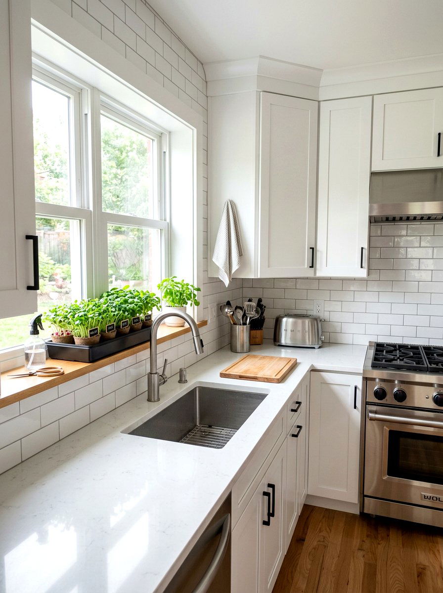 Microgreen Growing Kit - 25 Spring Windowsill Garden Ideas