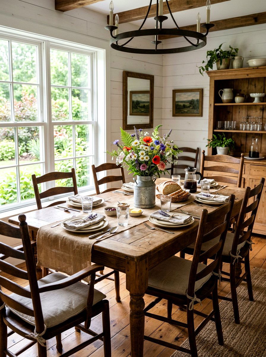 Milk Can Centerpiece For Dining Table - 25 Spring Milk Can Decor Ideas