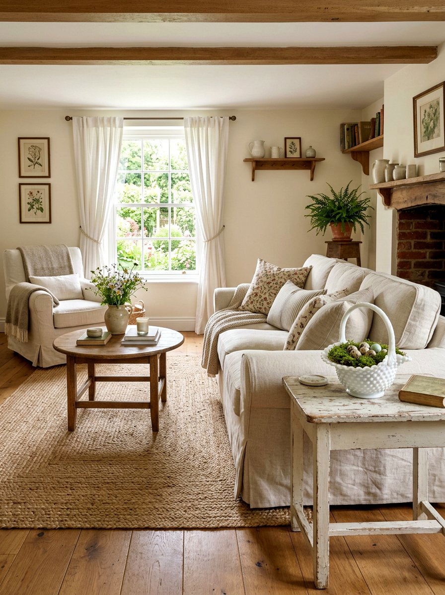 Milk Glass Basket - 25 Spring Milk Glass Decor Ideas