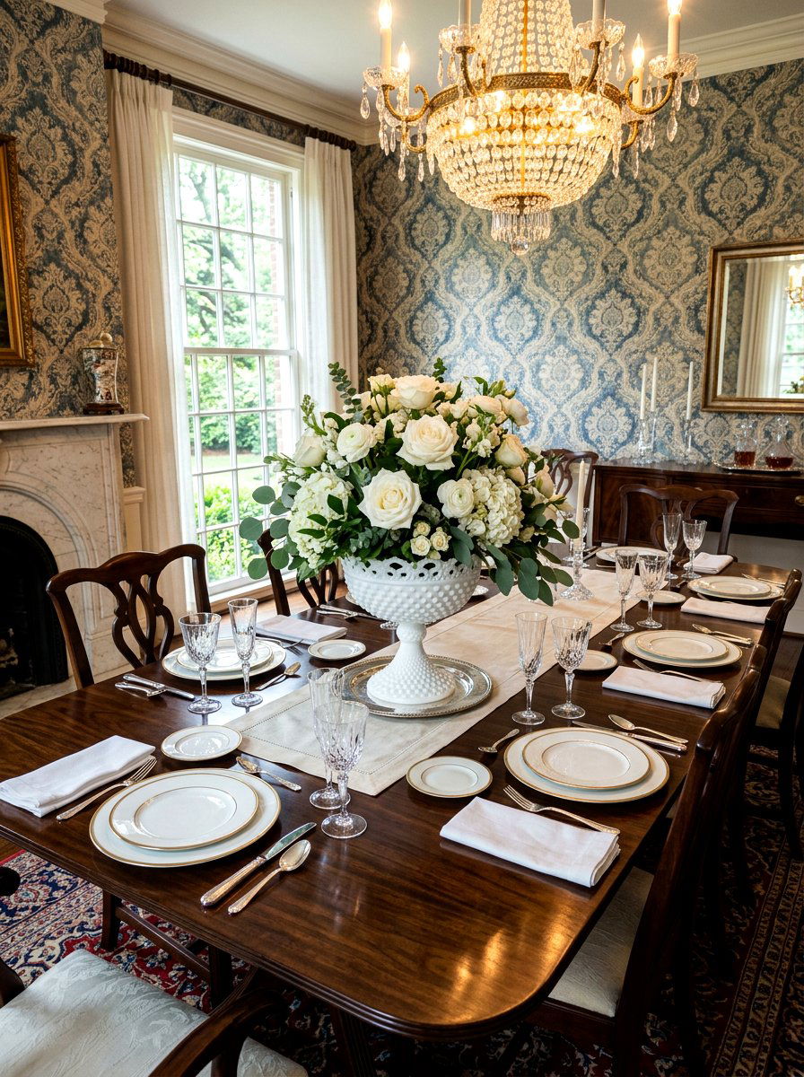 25 Elegant Spring Milk Glass Decor Ideas for Your Home