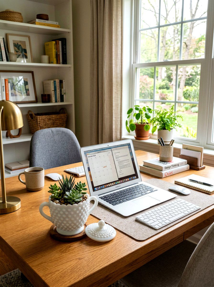 Milk Glass Sugar Bowl - 25 Spring Milk Glass Decor Ideas