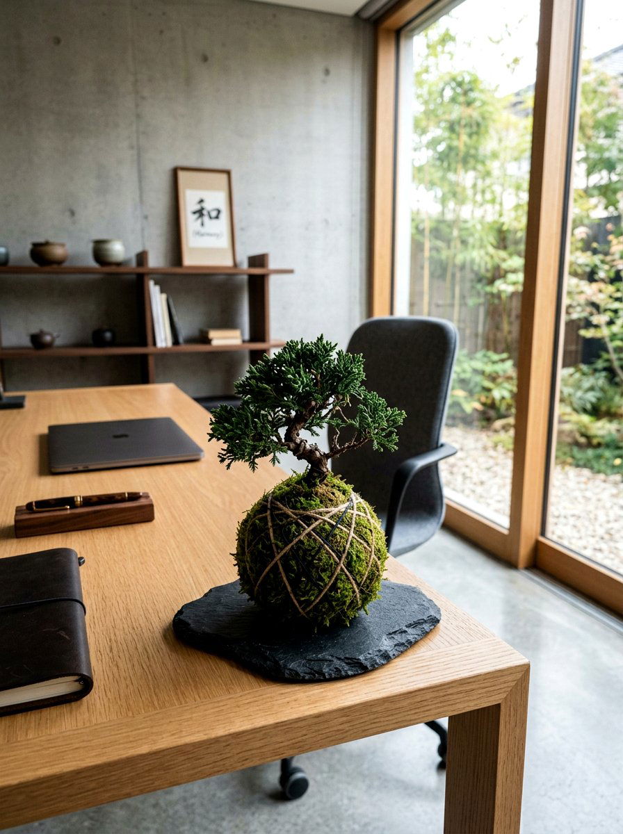 Miniature Bonsai Kokedama - 25 Spring Kokedama Ideas