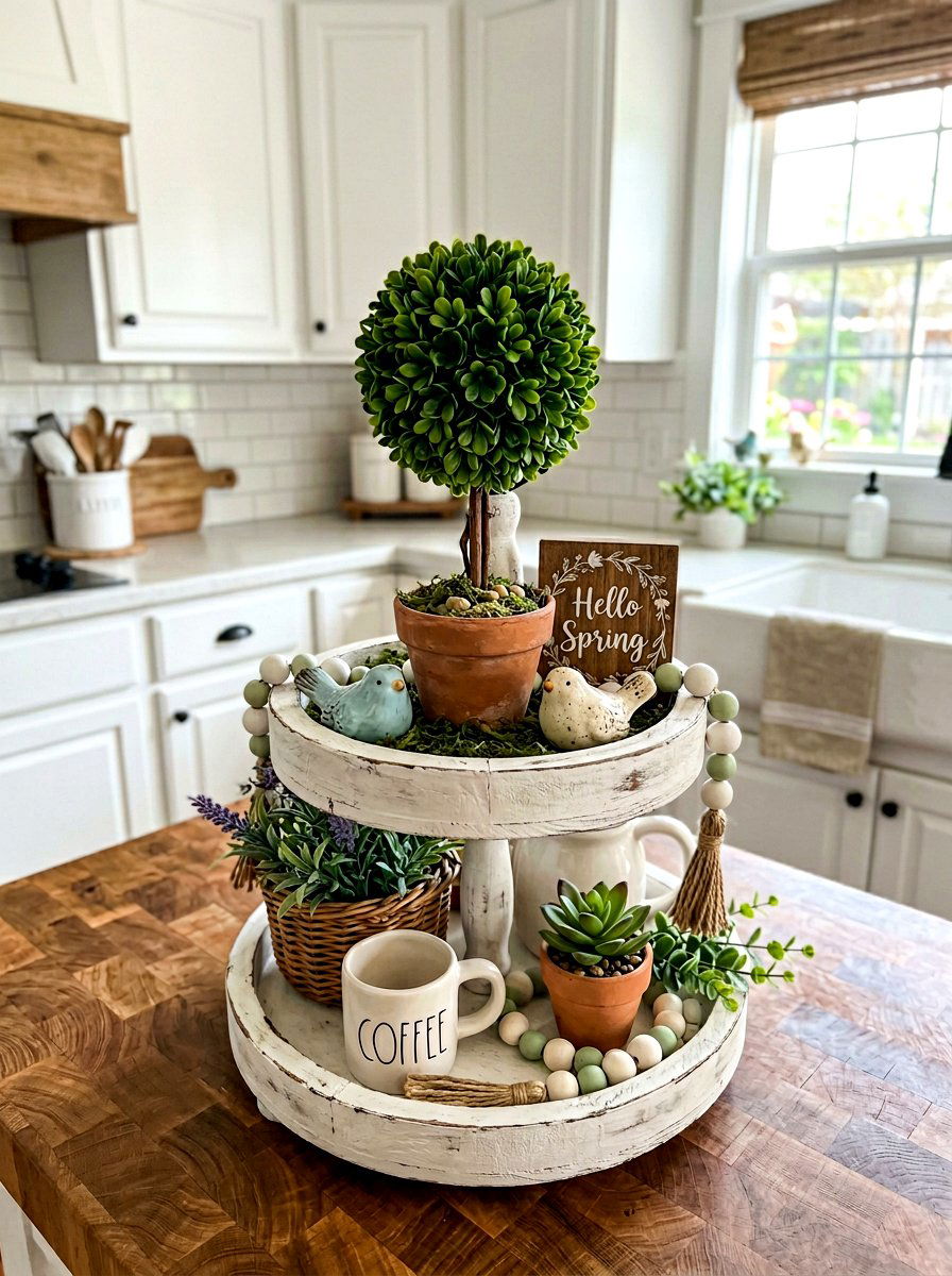 Miniature Boxwood Topiary For Tiered Tray - 25 Spring Boxwood Topiary Ideas