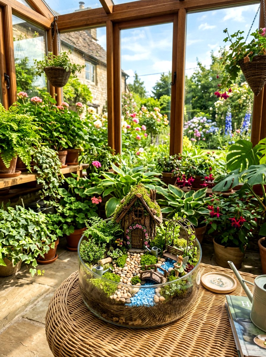 Miniature Fairy Garden Terrarium - 25 Spring Terrarium Decor Ideas