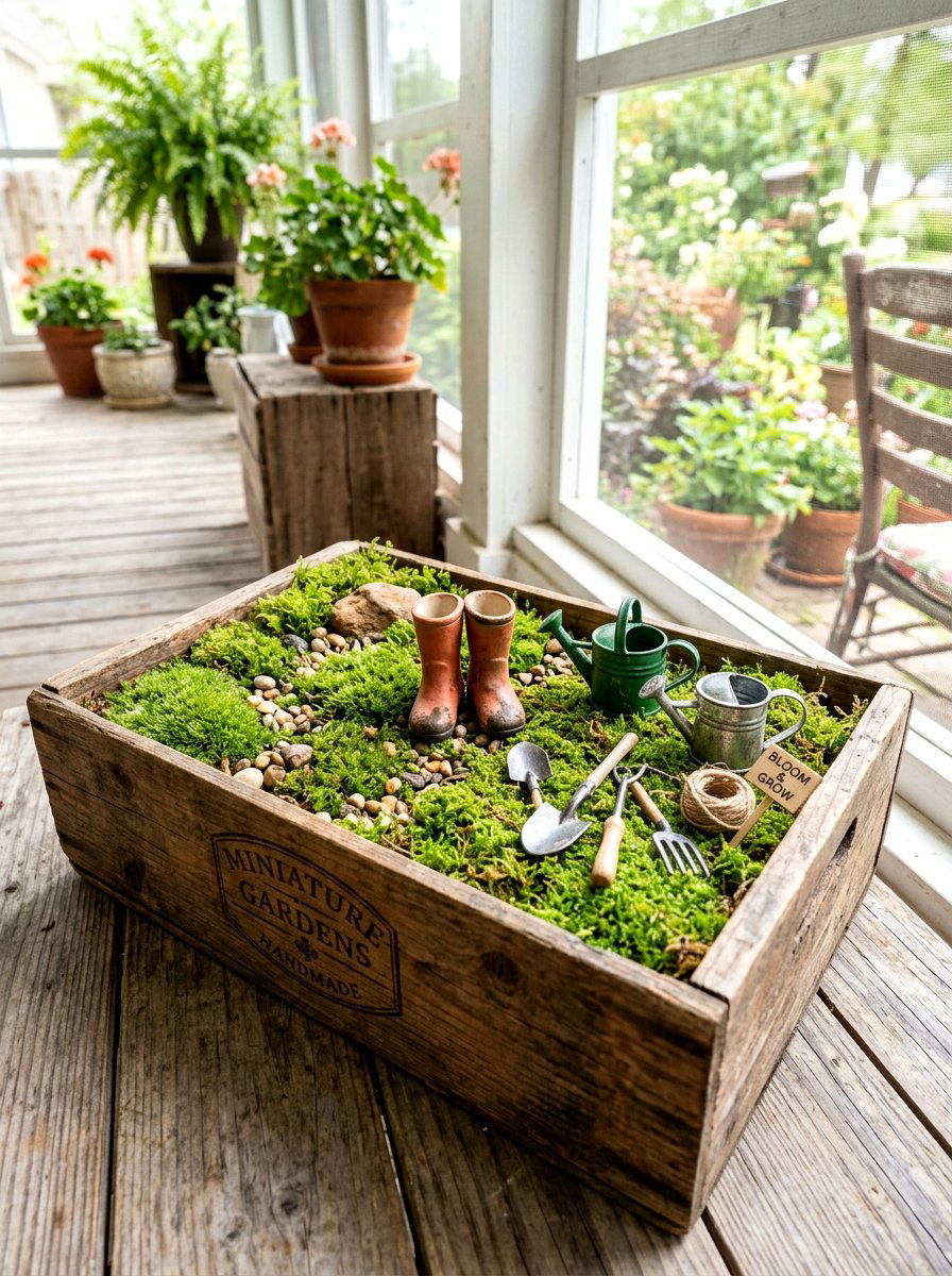 Miniature Garden Accessories - 25 Spring Miniature Garden Ideas