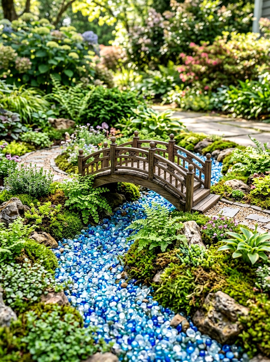 Miniature Garden Bridge - 25 Spring Miniature Garden Ideas