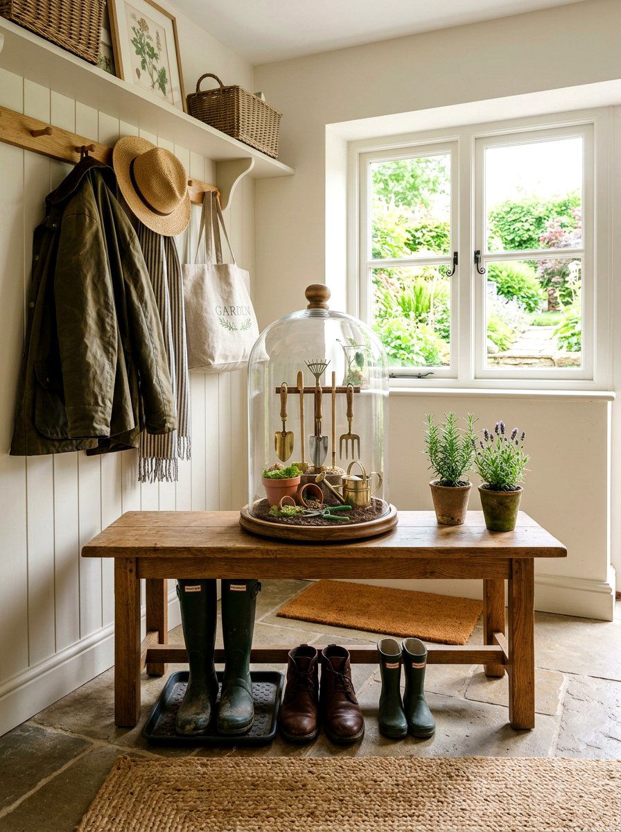 Miniature Garden Tools - 25 Spring Glass Cloche Ideas