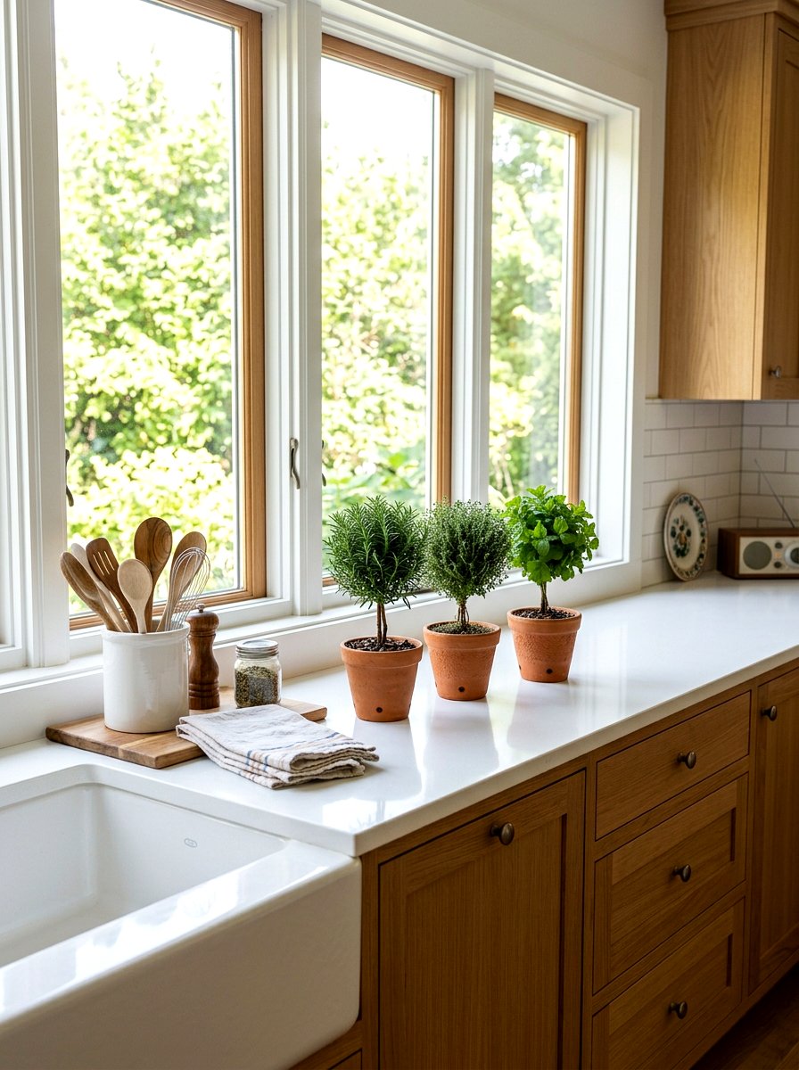 Miniature Herb Topiary - 25 Spring DIY Topiary Ideas