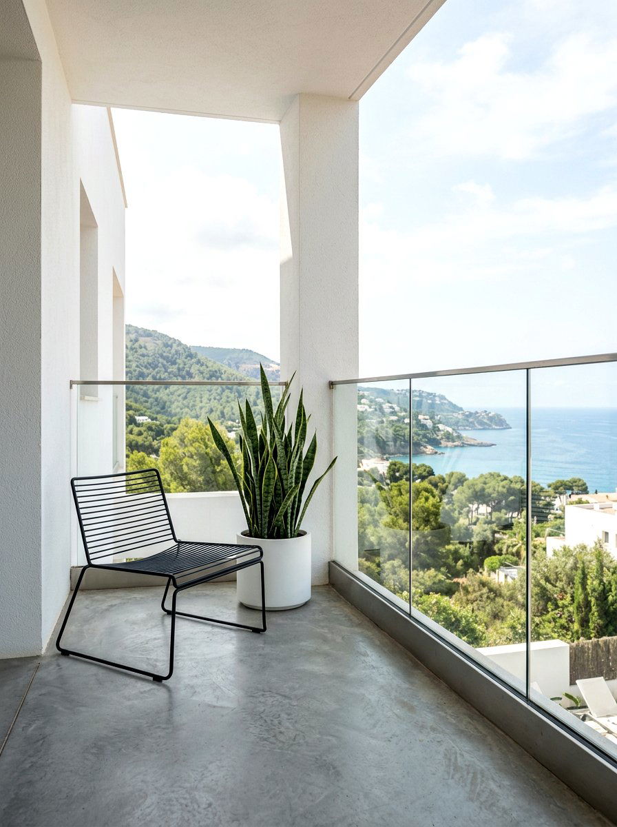 Minimalist Balcony Style - 25 Spring Small Balcony Decor Ideas