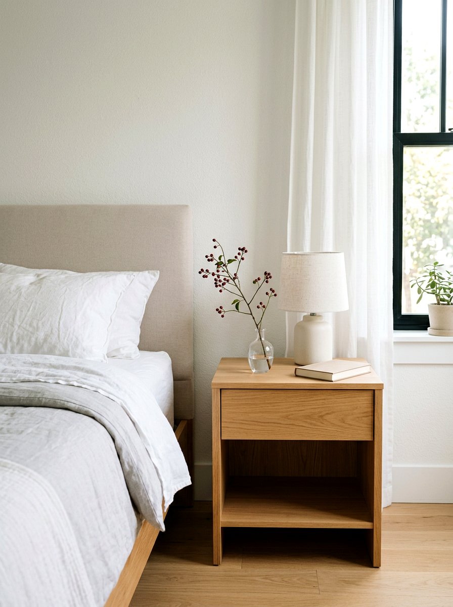 Minimalist Berry Branch In Bud Vase
