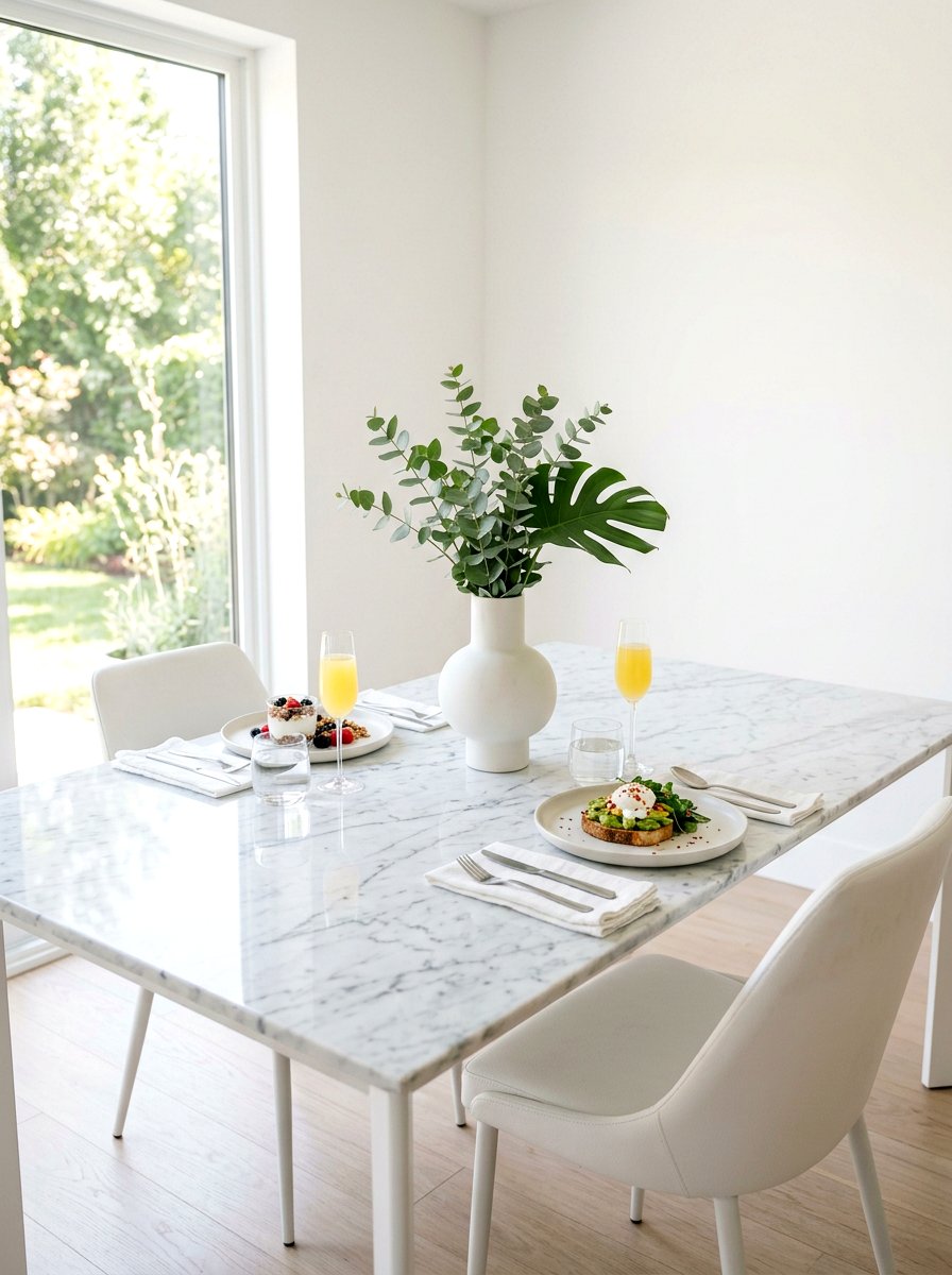 Minimalist Brunch Setup - 25 Spring Sunday Brunch Ideas