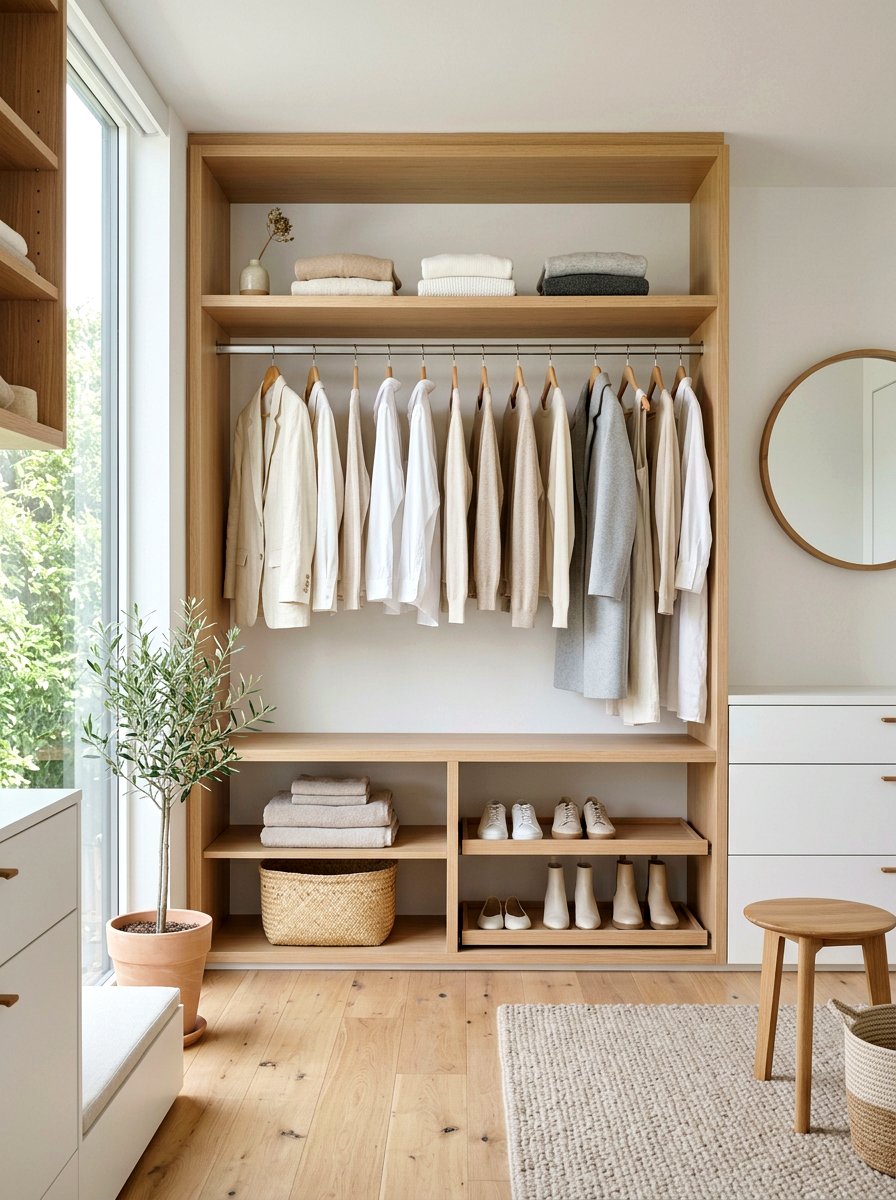 Minimalist Closet Aesthetic - 25 Spring Closet Refresh Ideas
