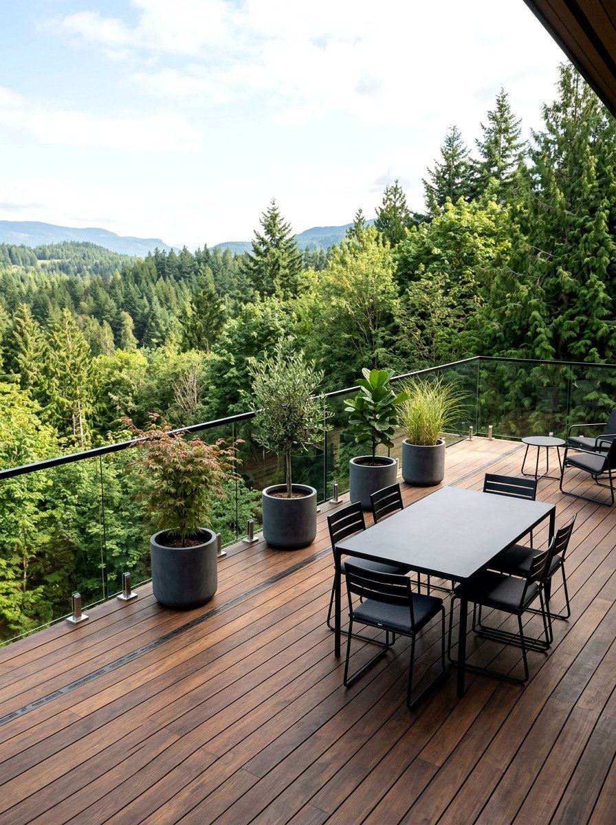 Minimalist Deck Furniture - 25 Deck Spring Decor Ideas