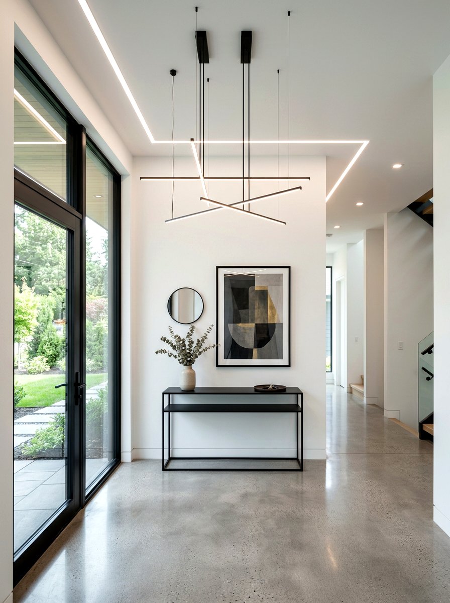 Minimalist Foyer Lighting - 25 Spring Foyer Chandelier Ideas