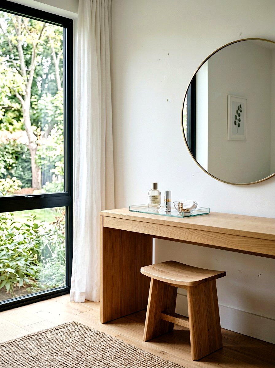 Minimalist Glass Tray - 25 Spring Vanity Tray Ideas