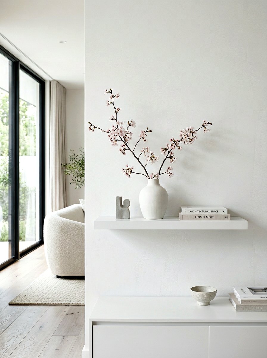 25 Creative Spring Living Room Shelf Ideas and Styling