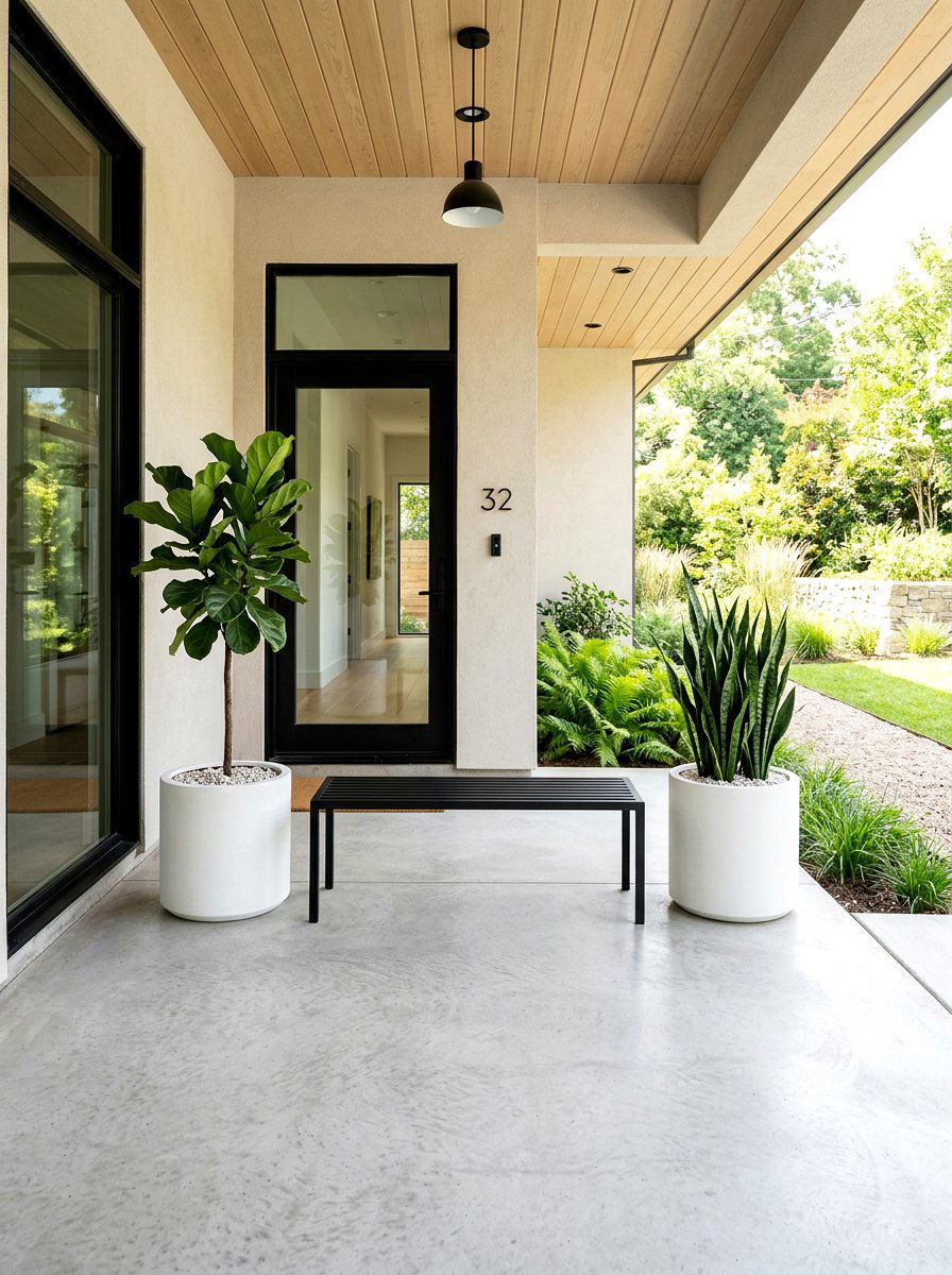 Minimalist Porch Decor - 25 Spring Porch Sitting Area Ideas