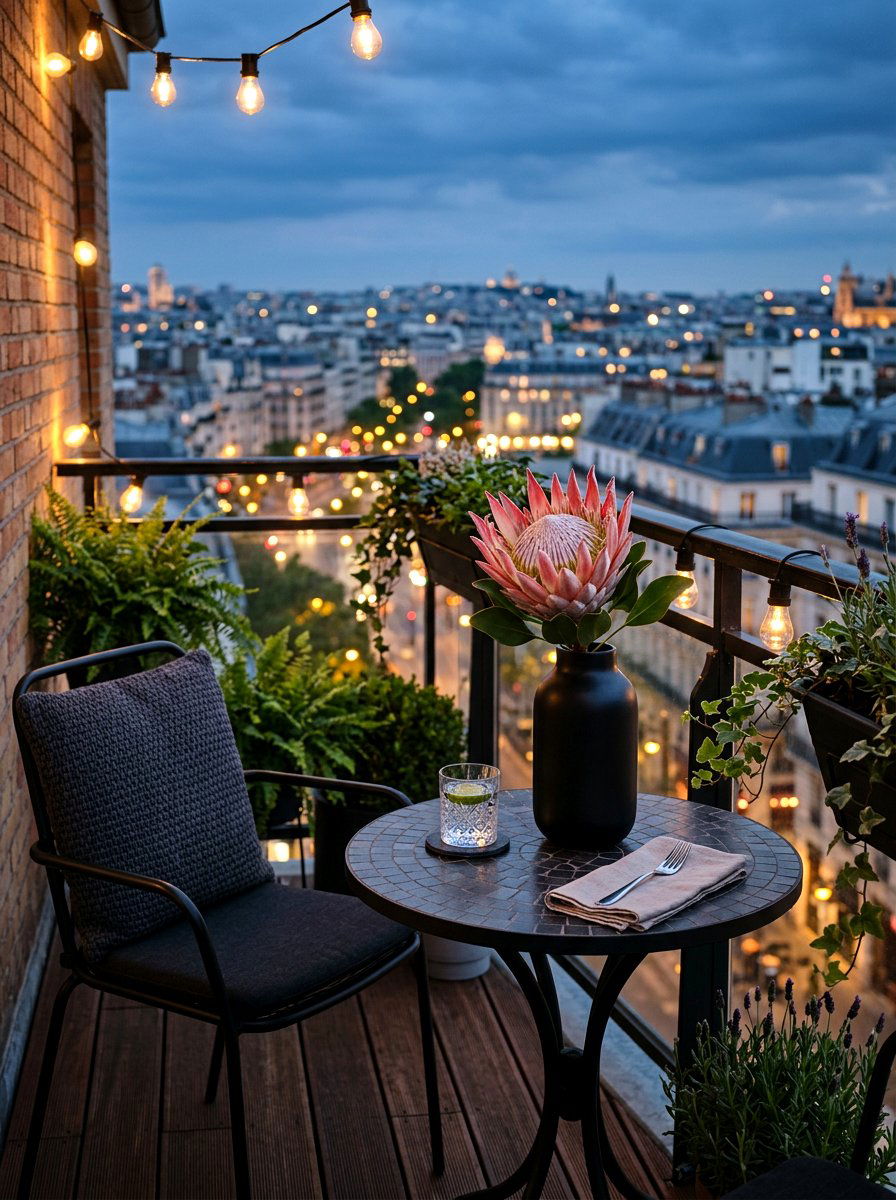 Minimalist Single Stem - 25 Spring Patio Table Centerpiece Ideas