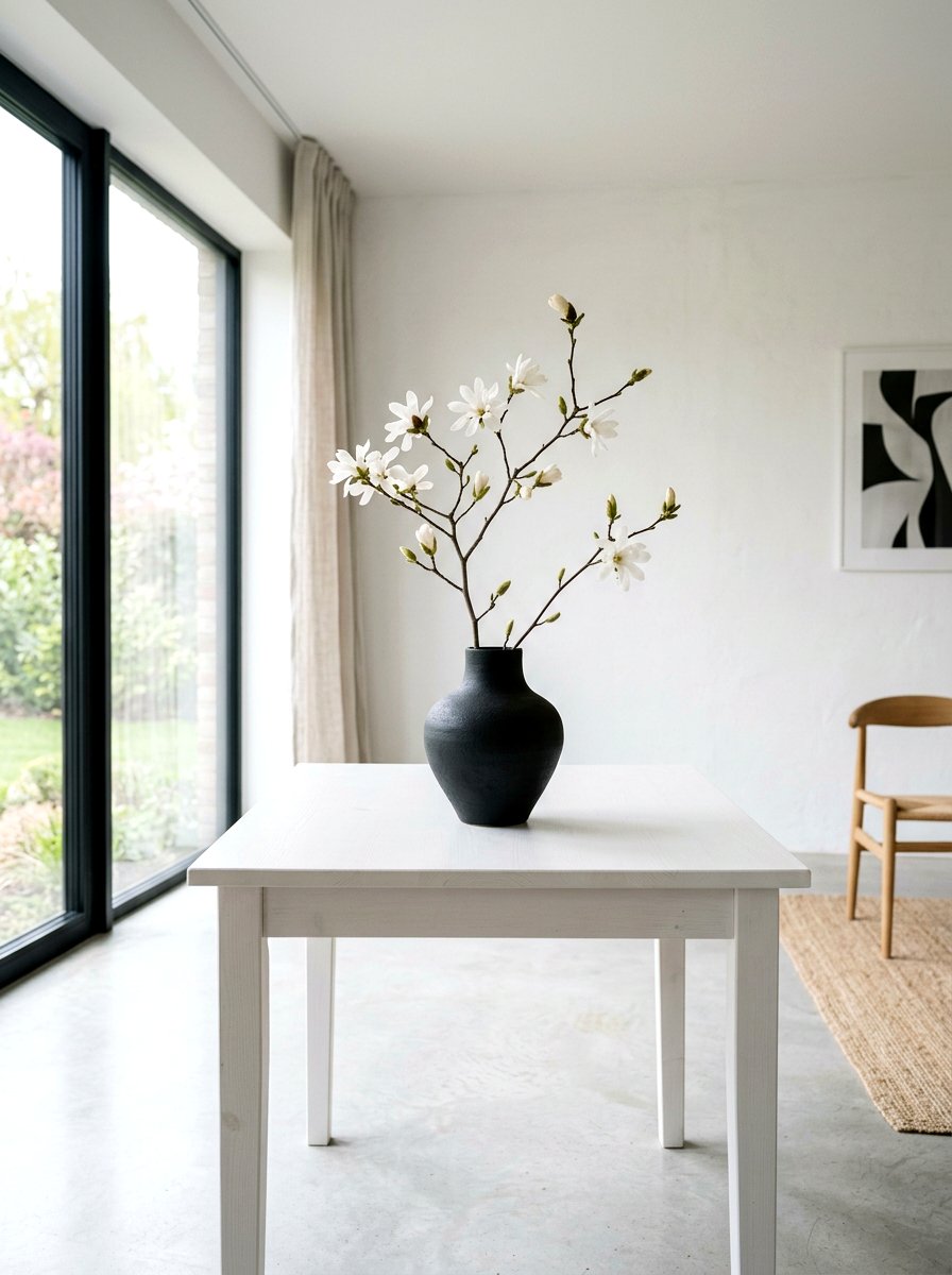 Minimalist Spring Decor - 25 Spring Dining Room Decor Ideas