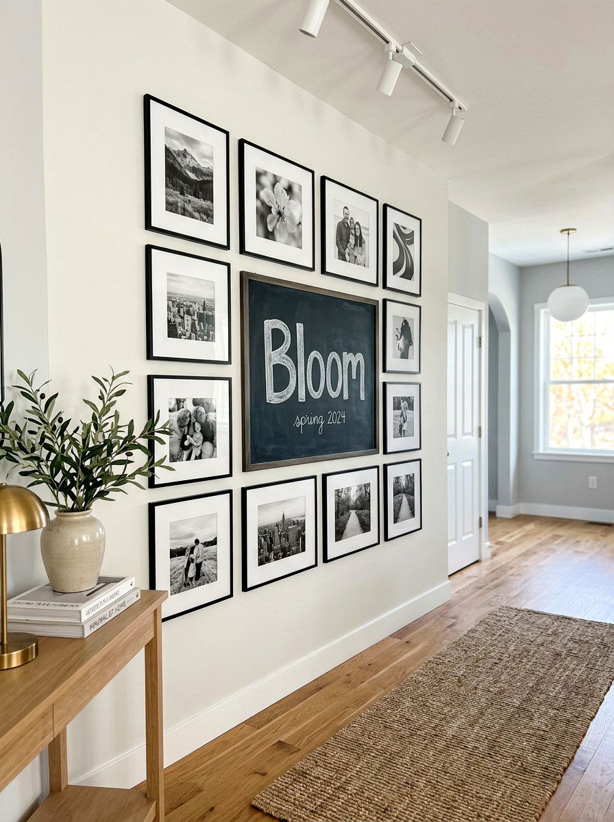 Minimalist Spring Quote Chalkboard - 25 Spring Chalkboard Lettering Ideas