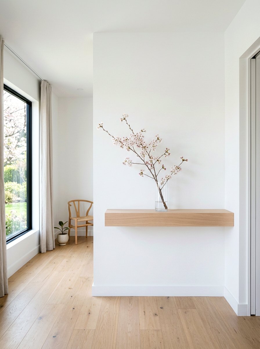 Minimalist Spring Shelf - 25 Spring Shelf Vignette Ideas