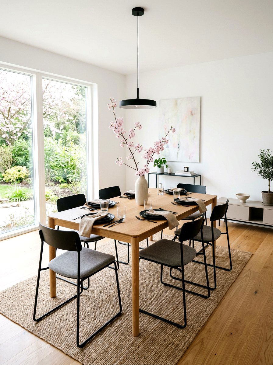 Minimalist Spring Table - 25 Spring Table Setting Ideas