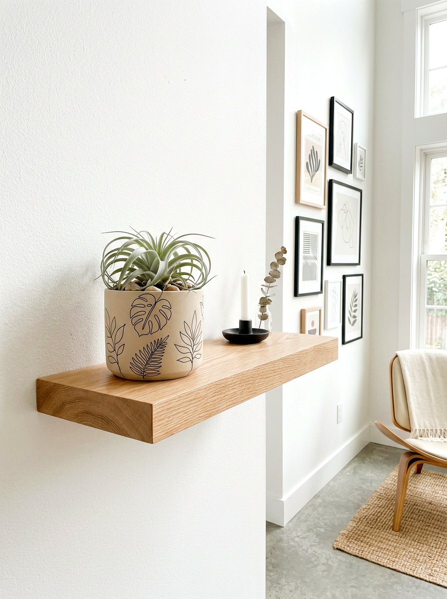 Minimalist line art planter - 25 Spring Pot Painting Ideas