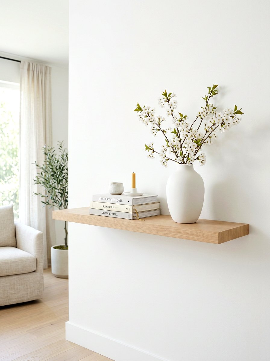 Minimalist spring shelf decor - 25 Spring Library Decor Ideas