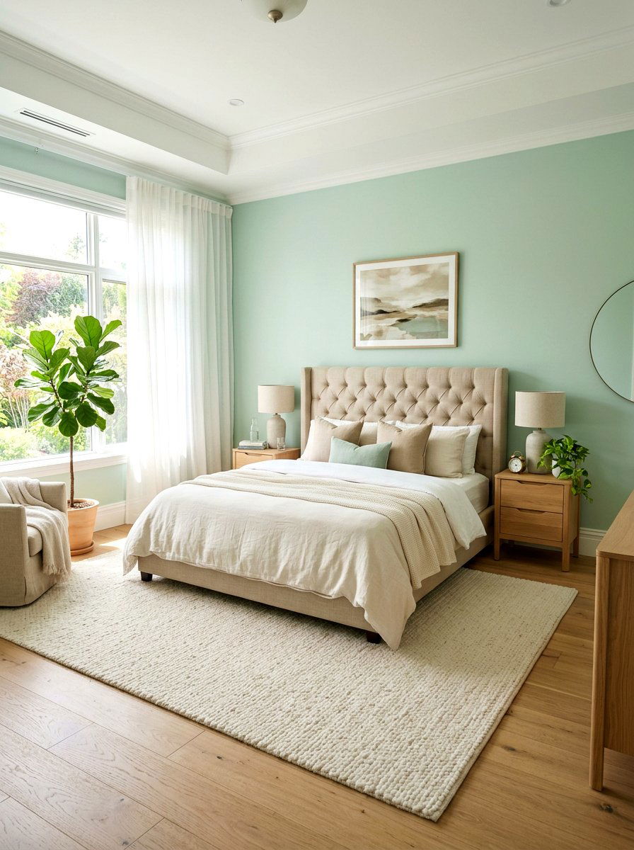 Mint Green Bedroom Walls - 25 Spring Mint Green Decor Ideas