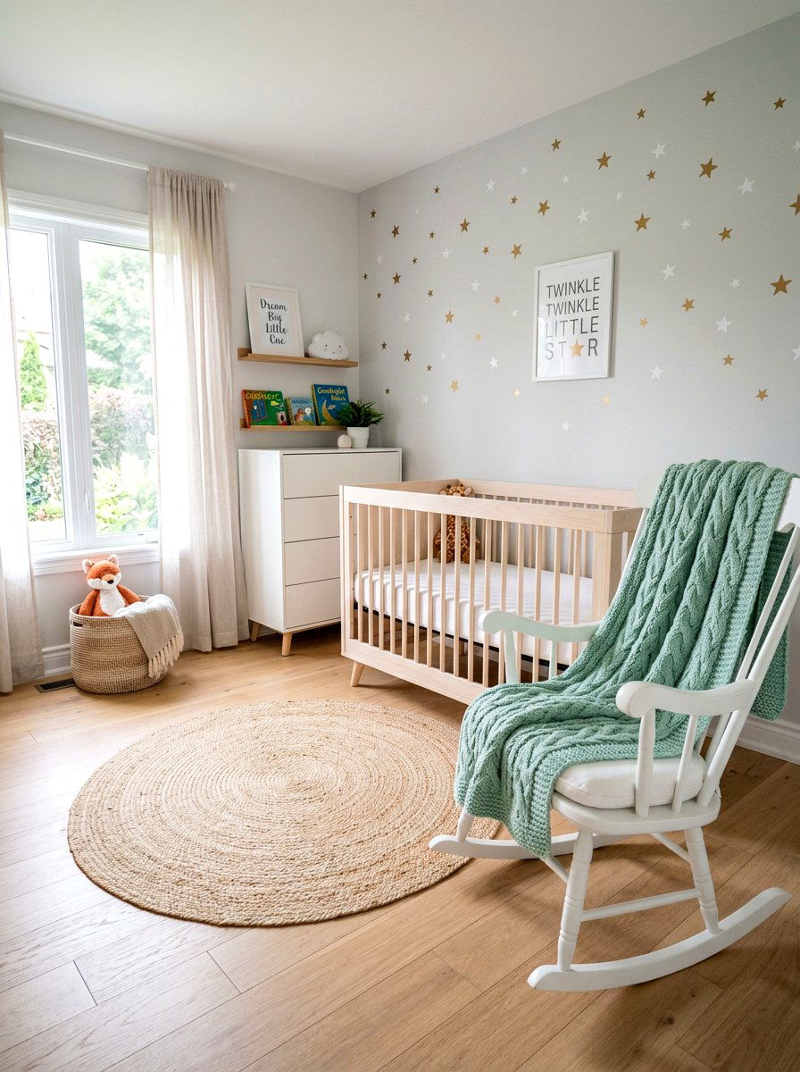 Mint Green Knit Throw - 25 Spring Knit Throw Ideas