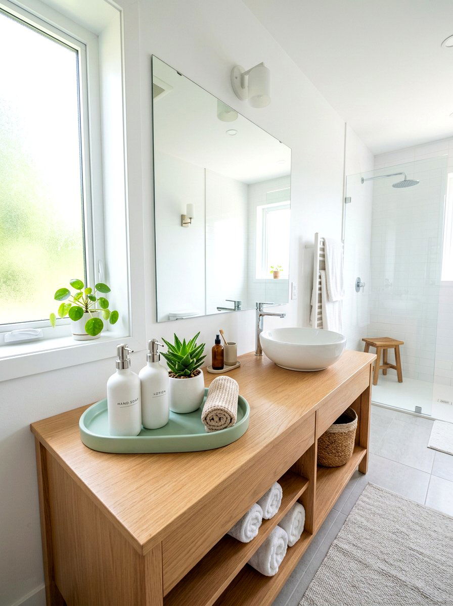 Mint Green Tray - 25 Spring Vanity Tray Ideas