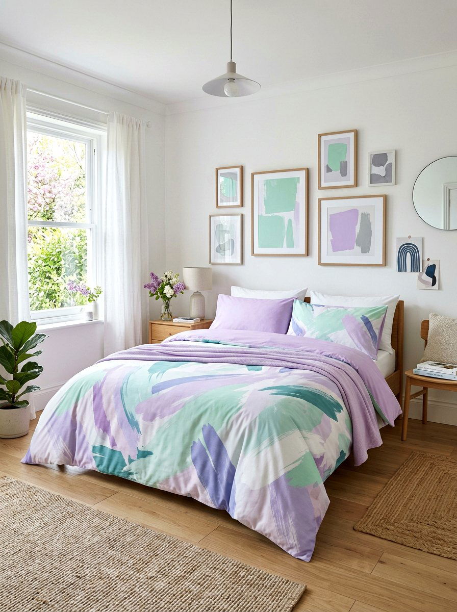 Modern Abstract Duvet - 25 Spring Duvet Cover Ideas