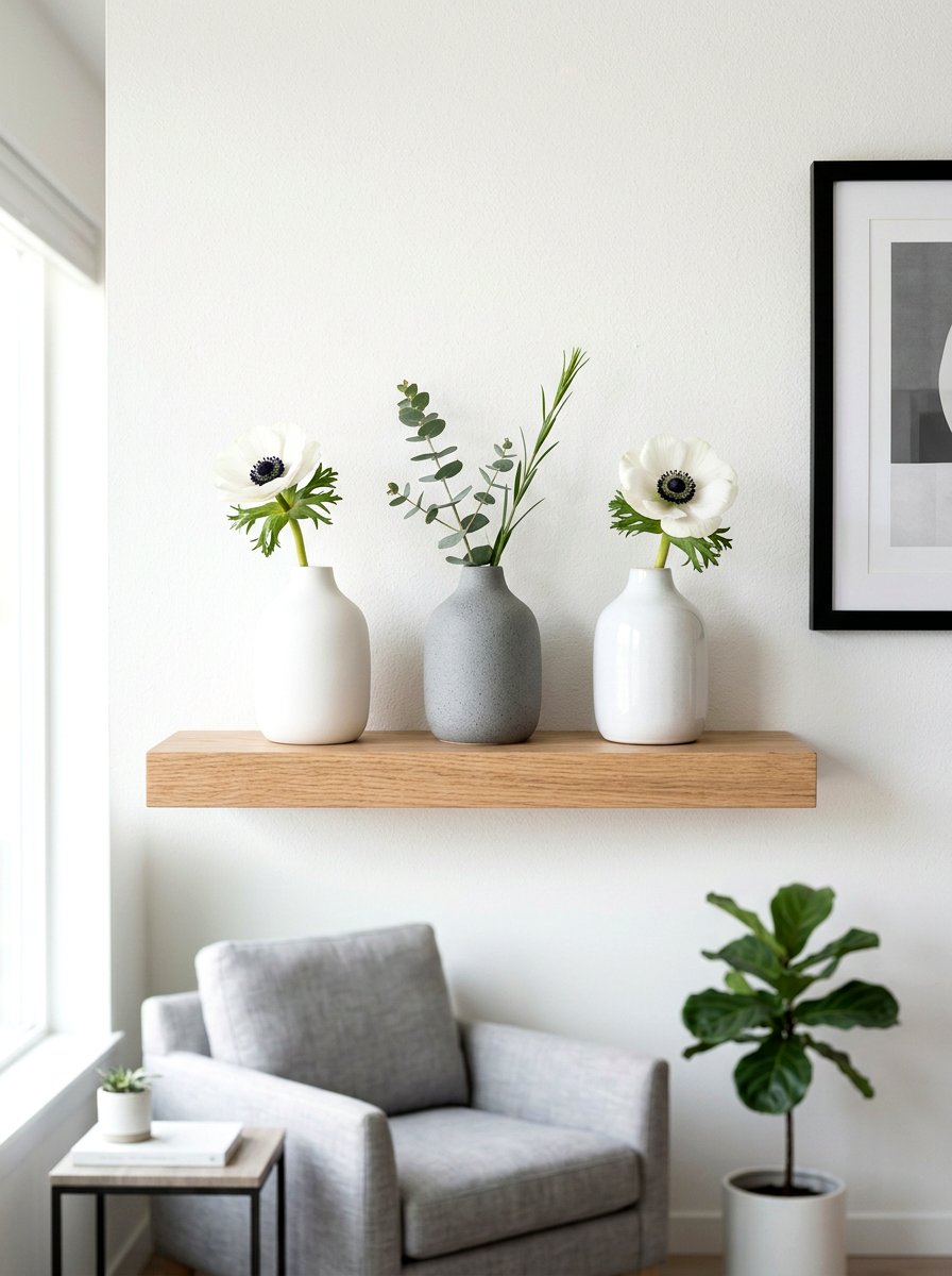 Modern Anemone Bud Vase - 25 Spring Anemone Arrangement Ideas