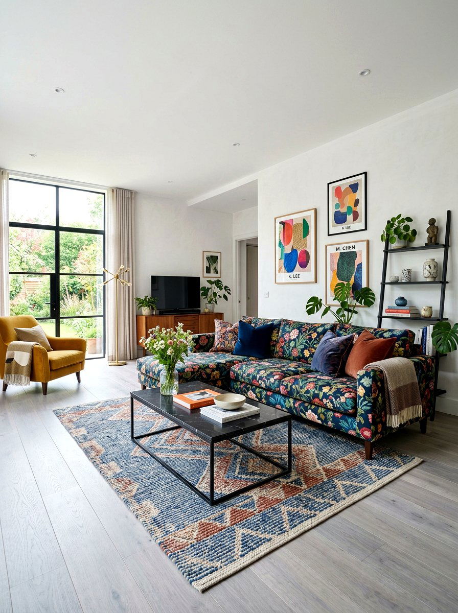 Modern Chintz Sofa Upholstery - 25 Spring Chintz Decor Ideas