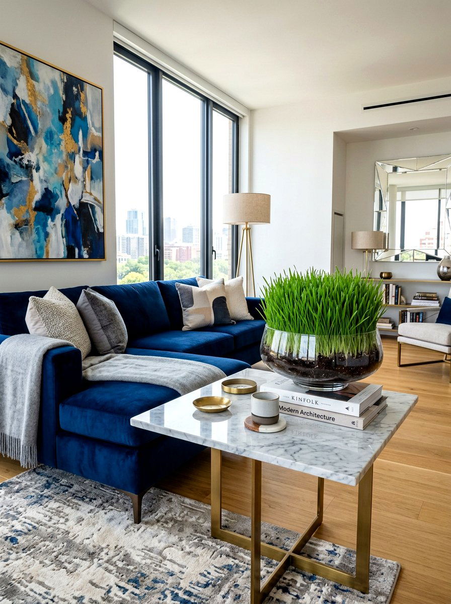 Modern Glass Cat Grass Vase - 25 Spring Cat Grass Decor Ideas