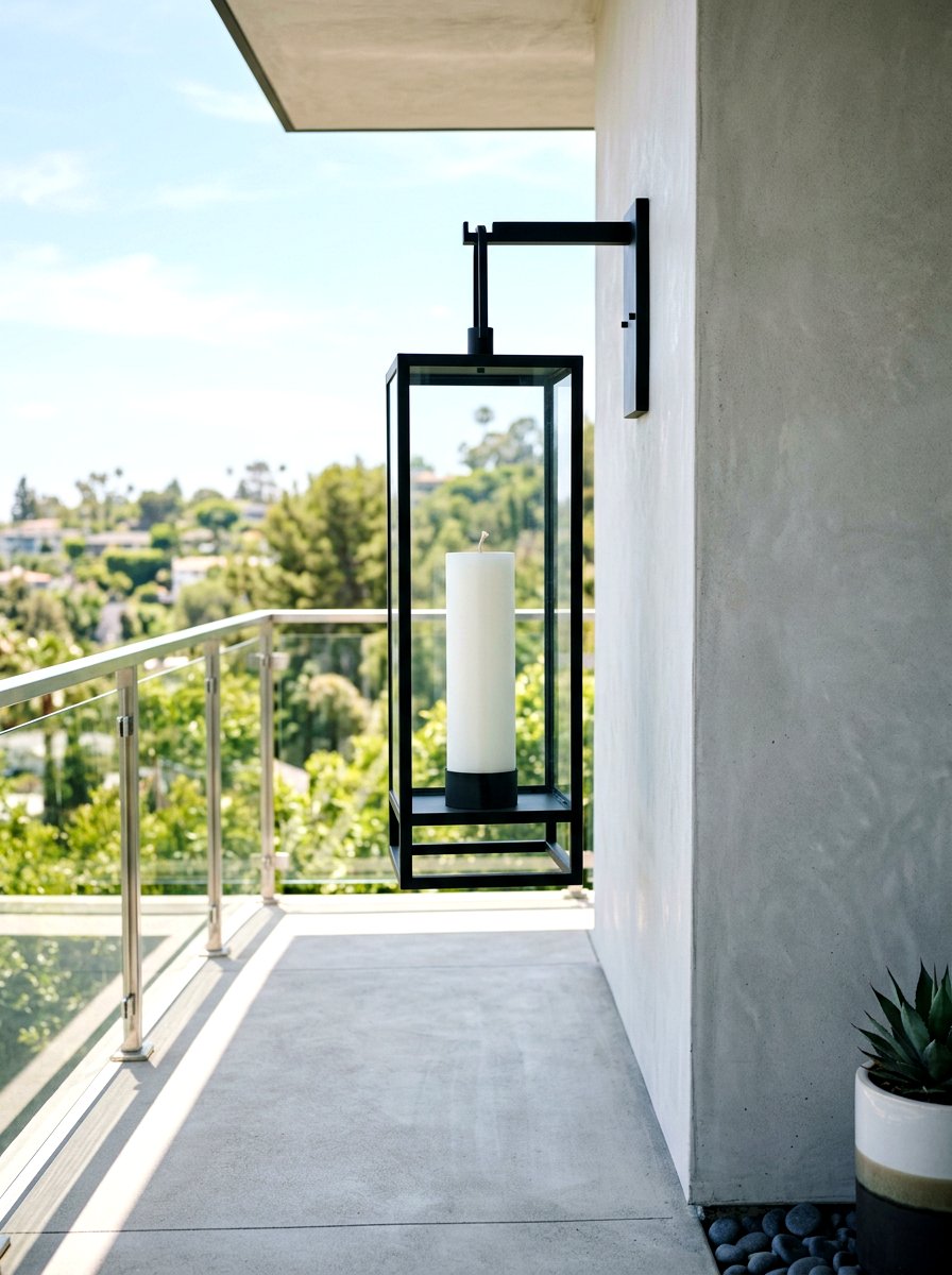 Modern Minimalist Porch Lantern - 25 Spring Porch Lantern Ideas