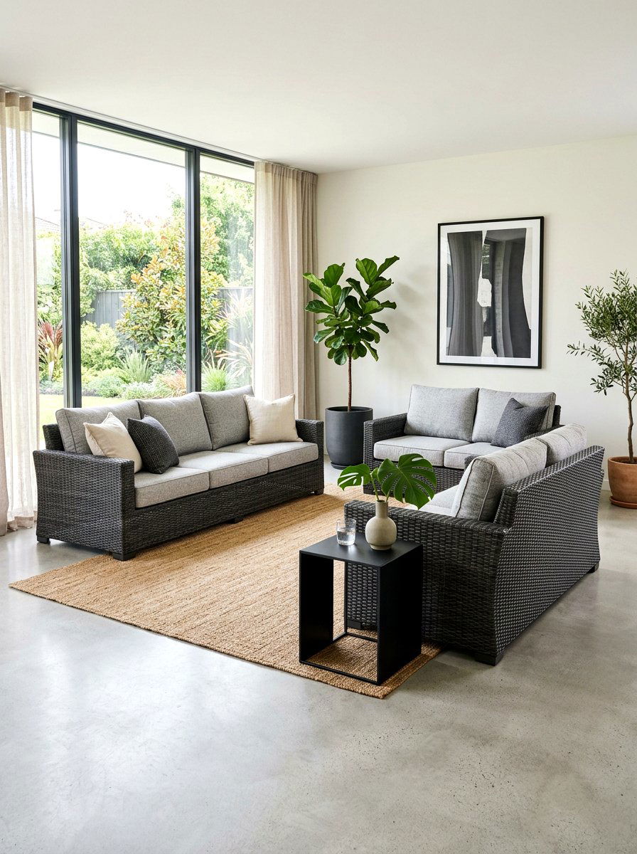 Modern Wicker Furniture - 25 Spring Porch Sitting Area Ideas