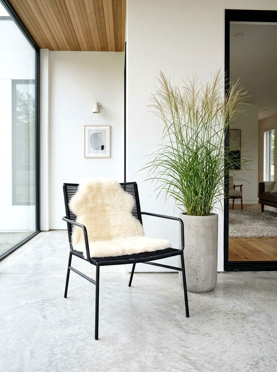 Modern porch chair - 25 Spring Porch Corner Decor Ideas