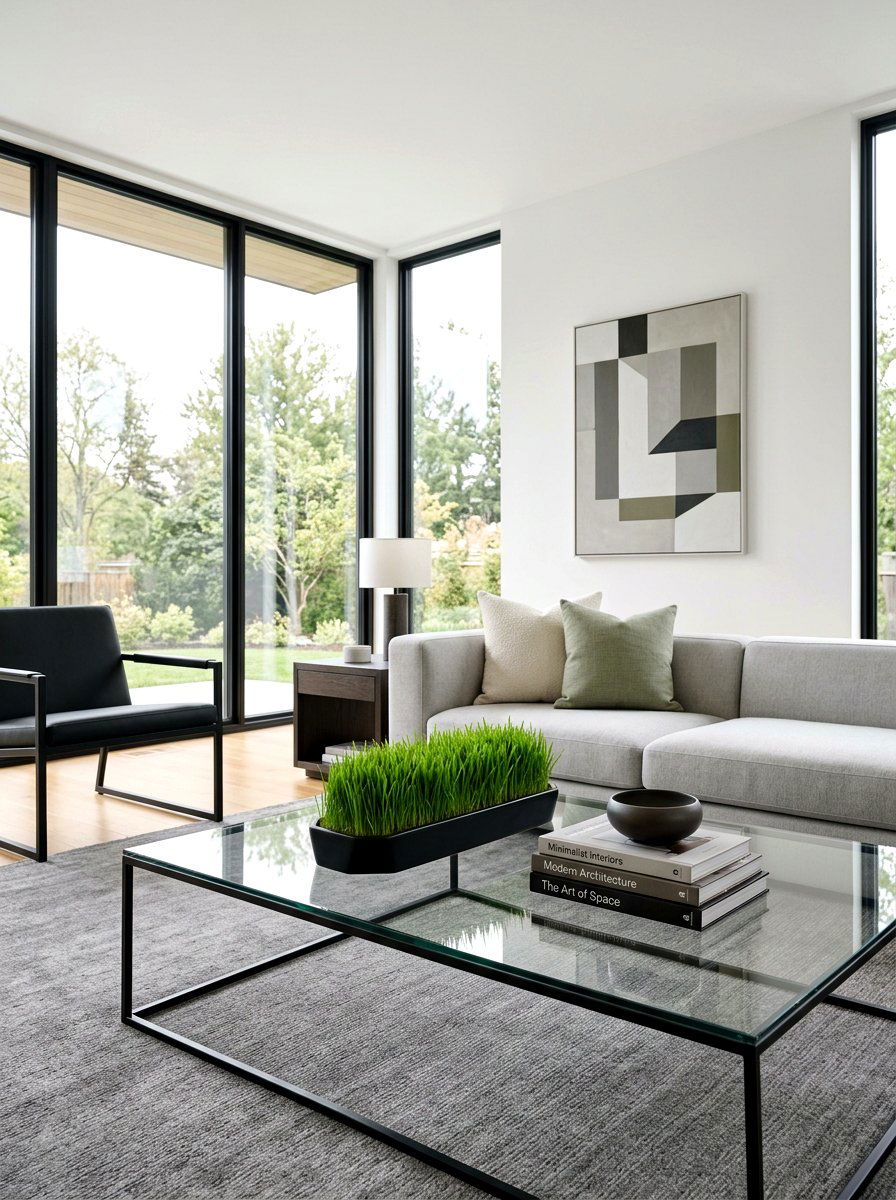 Modern wheat grass tray - 25 Spring Wheat Grass Decor Ideas