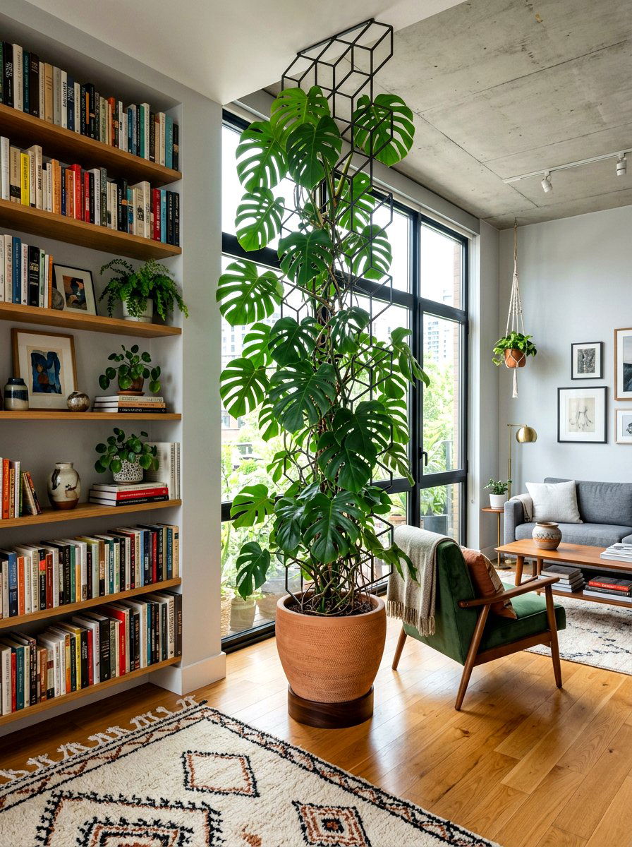 Monstera Trellis For Climbing - 25 Spring Monstera Plant Ideas