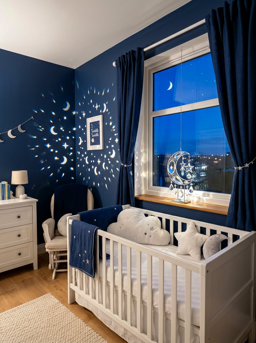 Moon And Star Prism - 25 Spring Sun Catcher Ideas