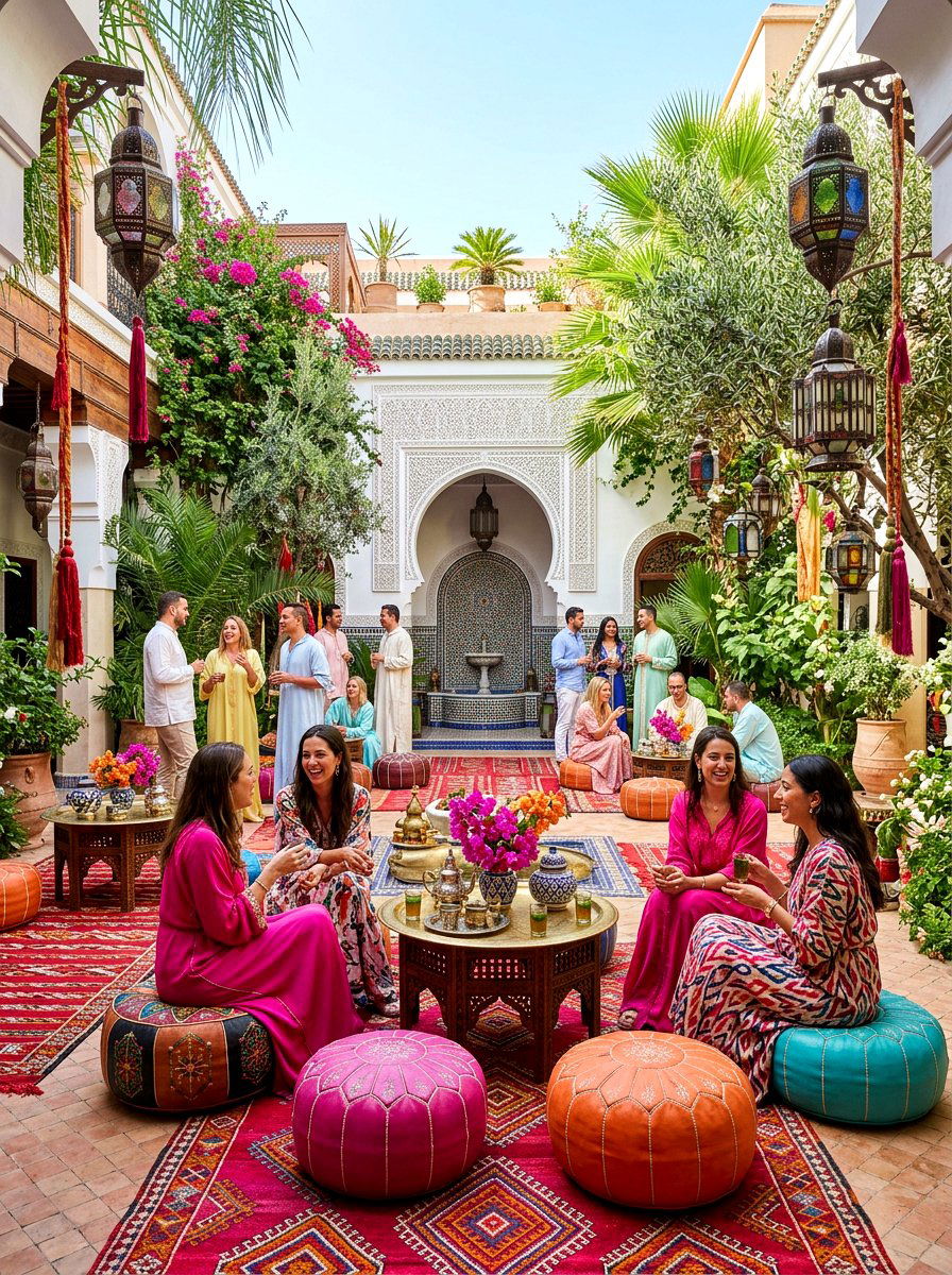 Moroccan Garden Party - 25 Spring Garden Party Theme Ideas