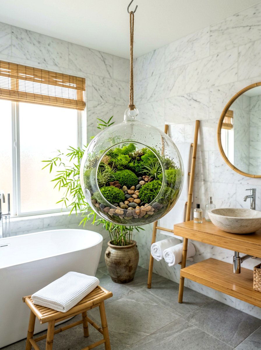 25 Unique Spring Hanging Terrarium Ideas for Airy Decor