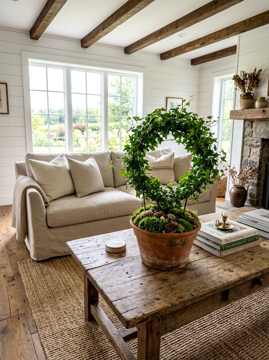 Moss Base Ivy Topiary - 25 Spring Ivy Topiary Ideas